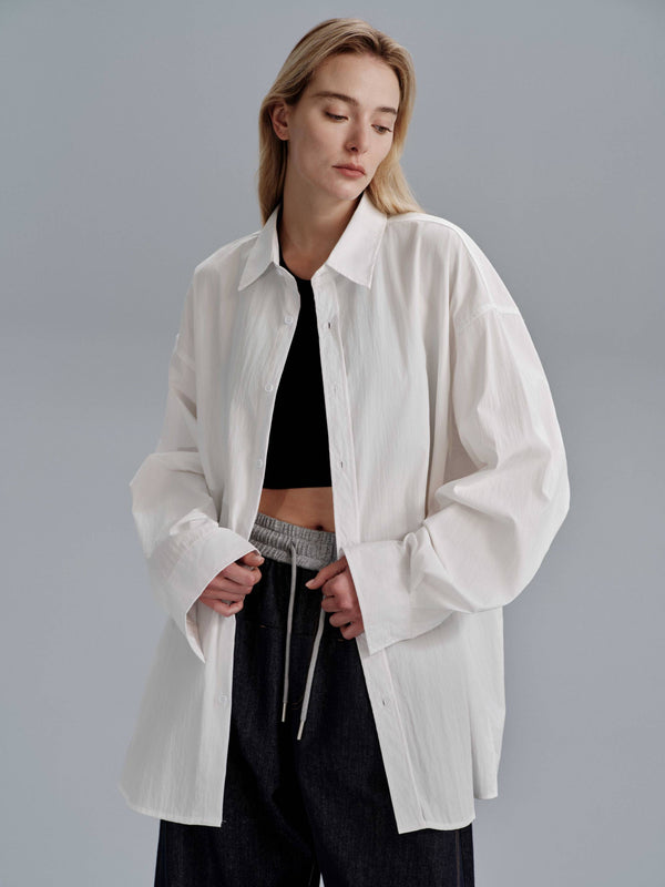 Lunea Flow Shirt - White