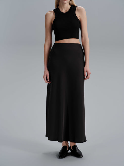 Contour Line Vest - Black