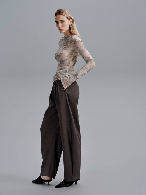 Nysa Transparente Bluse