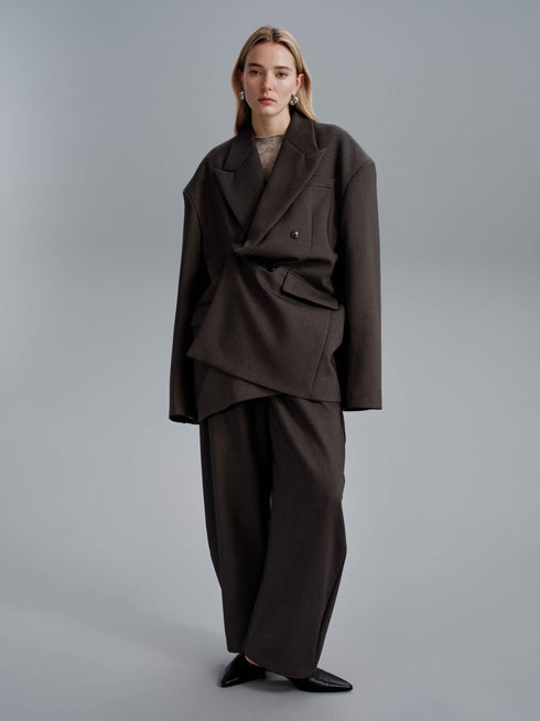 Varde Taper Trousers - Dark Gray