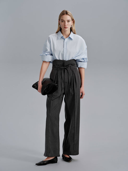 Lunne Flow Shirt - Magenta & Light blue