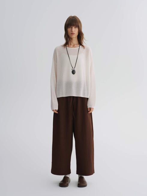 Clear Wool Nest Sweater