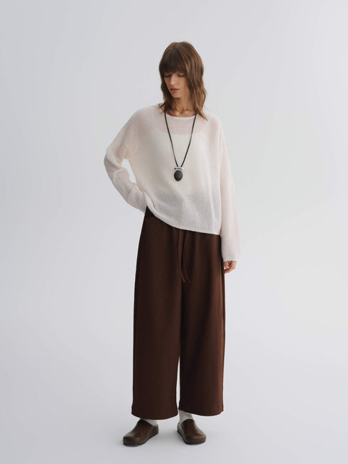 Clear Wool Nest Sweater