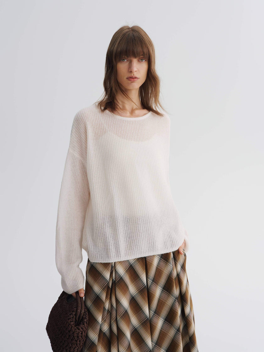 Clear Wool Nest Sweater
