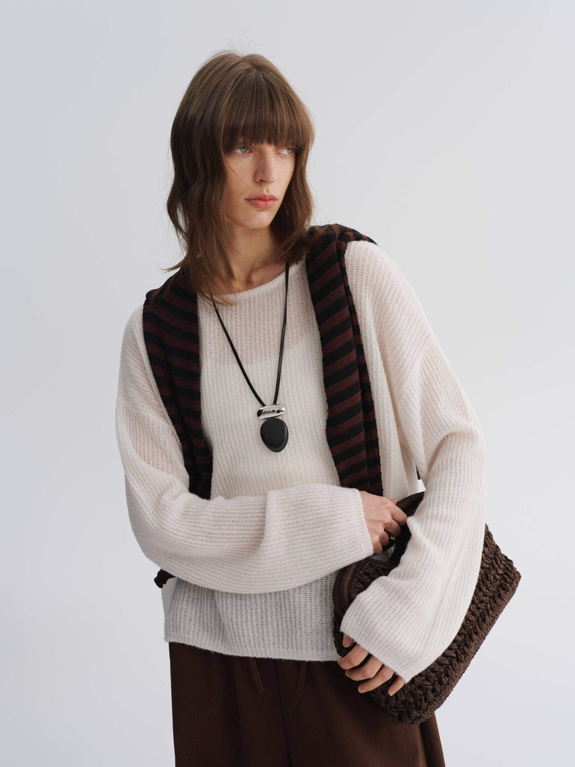 Clear Wool Nest Sweater