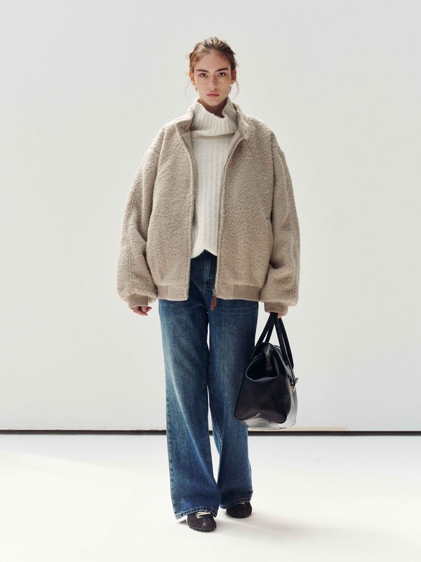 Shadow Fade Wide Jeans - Vintage Blue