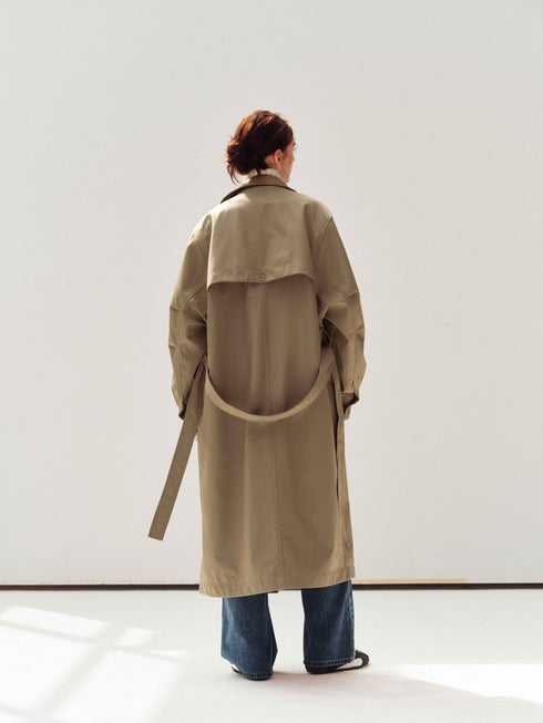 Kareth Manteau Drapé