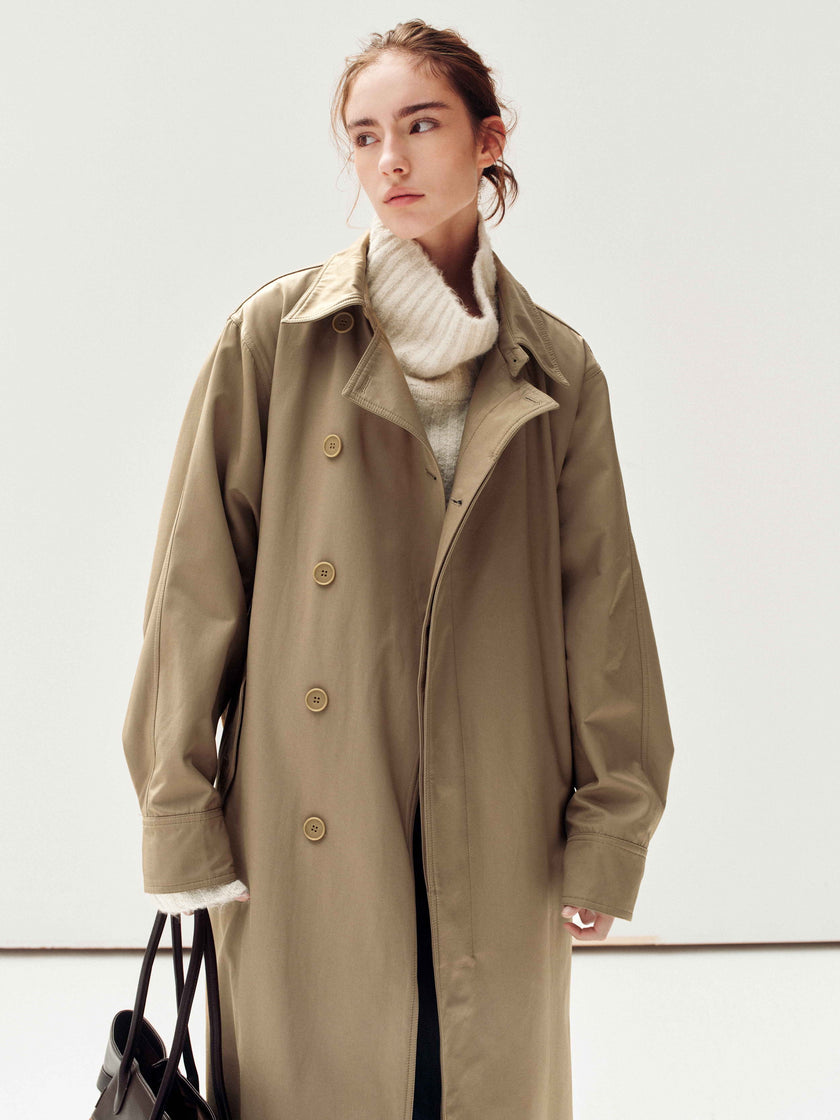 Kareth Manteau Drapé