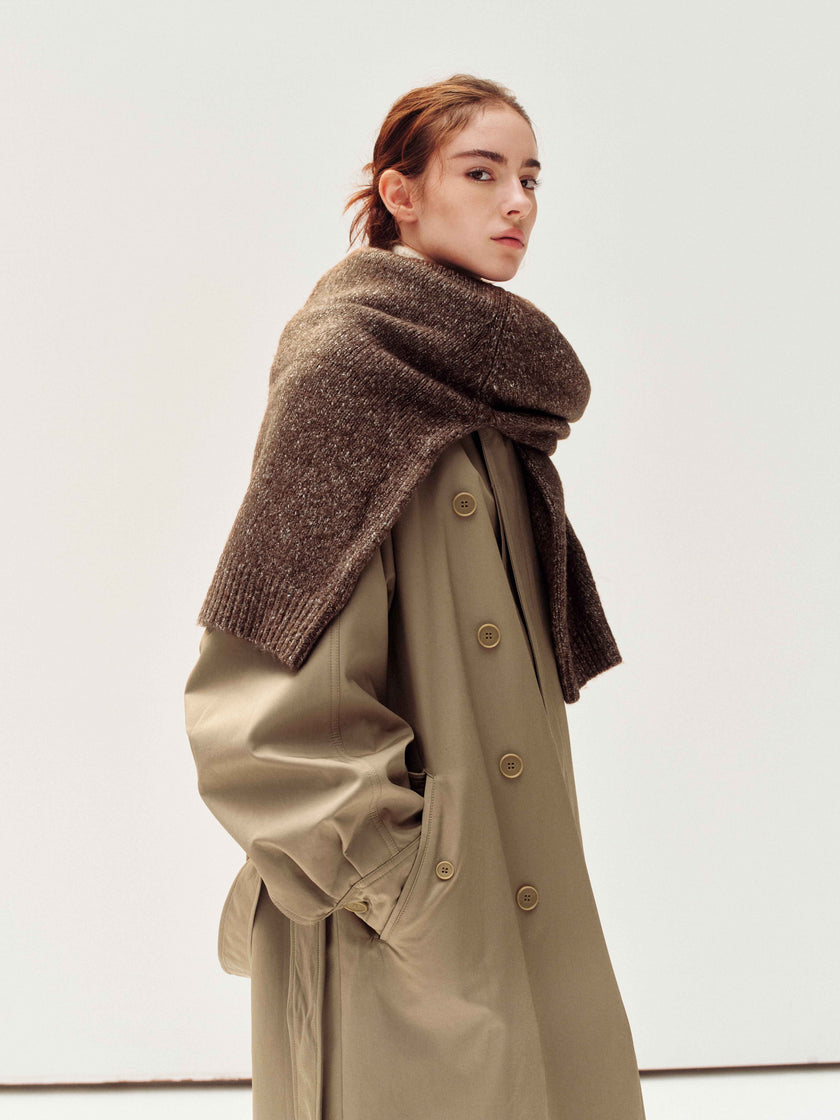 Kareth Manteau Drapé