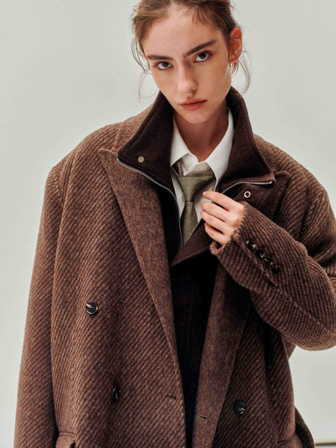 Manteau Héritage Chevron