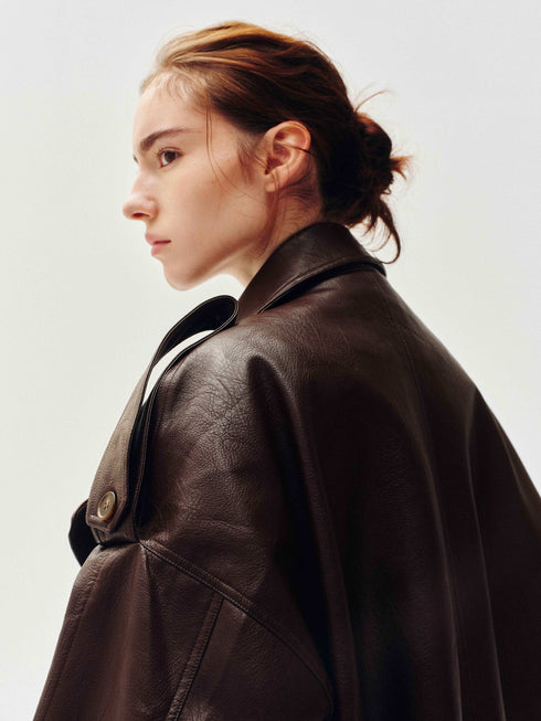 Veste double en grain