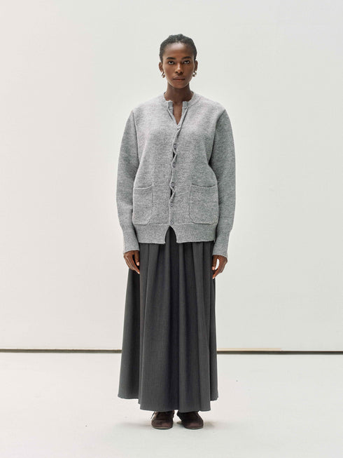 Cardigan en maille nuageuse