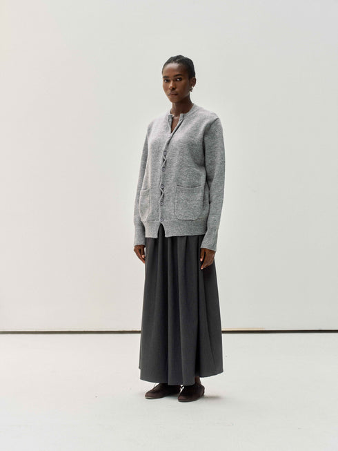 Cardigan en maille nuageuse