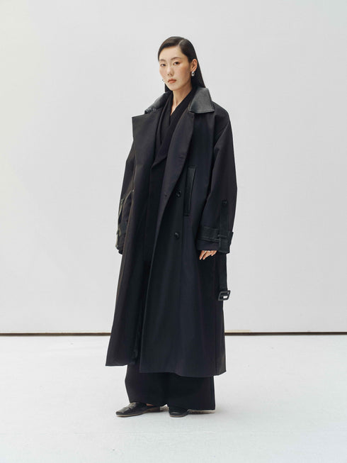 Oblique Trench Coat
