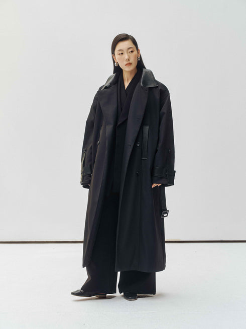 Oblique Trench Coat