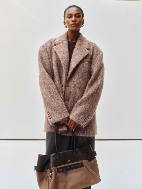 Velin Blazer en Laine Douillette