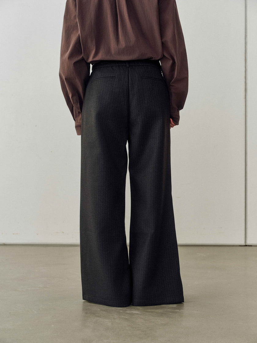 Pantalon large sur mesure