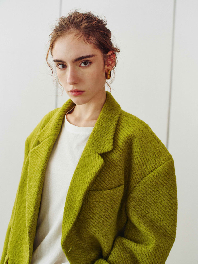 Varo Wool Textured Blazer