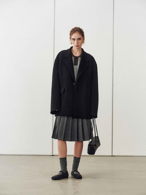 Rustikaler Wollblazer