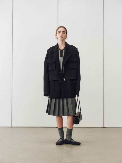 Rustic Wool Elegance Vest