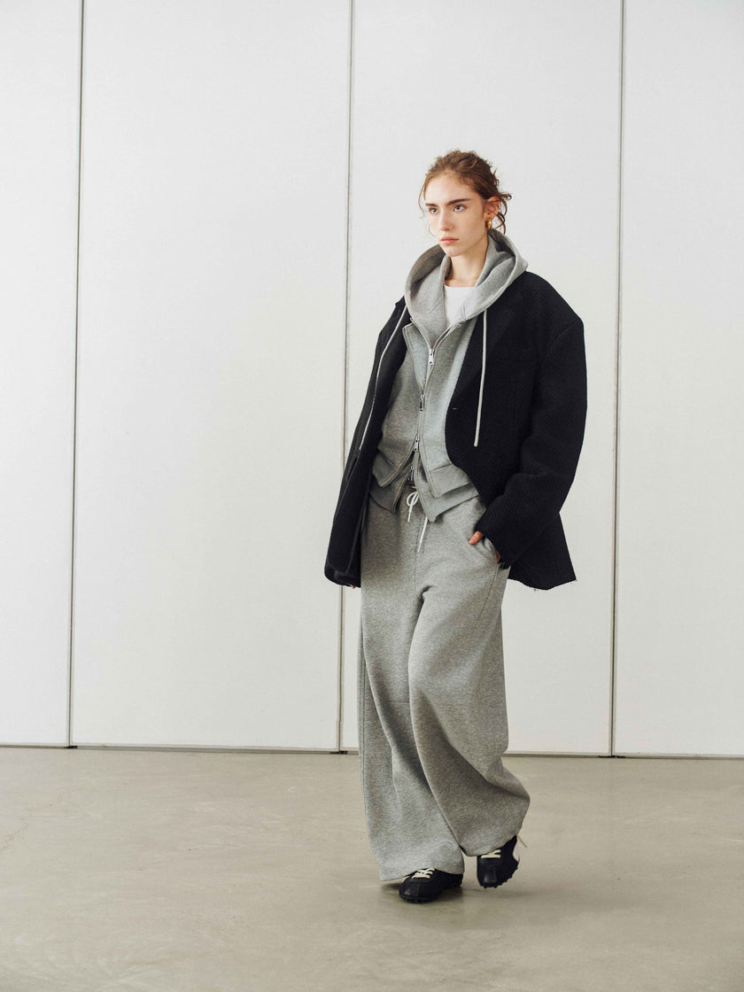 Varo Wool Textured Blazer