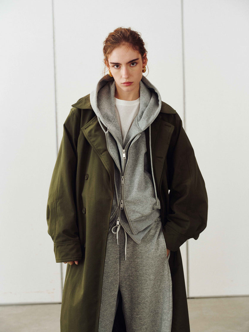 Kareth Manteau Drapé