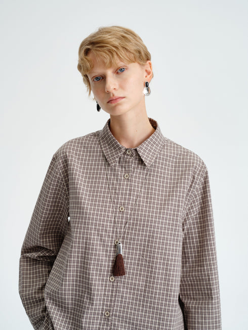 Checked Cotton Shirt