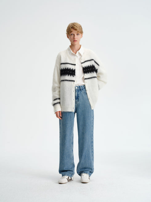 Vintage Straight-Leg Jeans