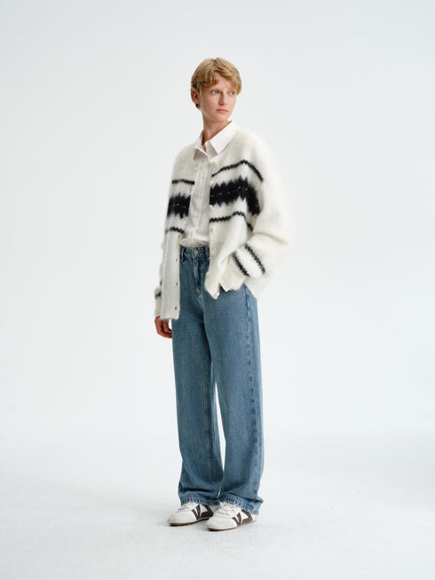 Vintage Straight-Leg Jeans