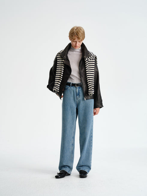 Vintage Straight-Leg Jeans