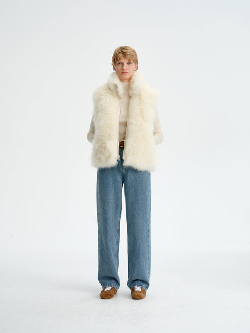 Vintage Straight-Leg Jeans