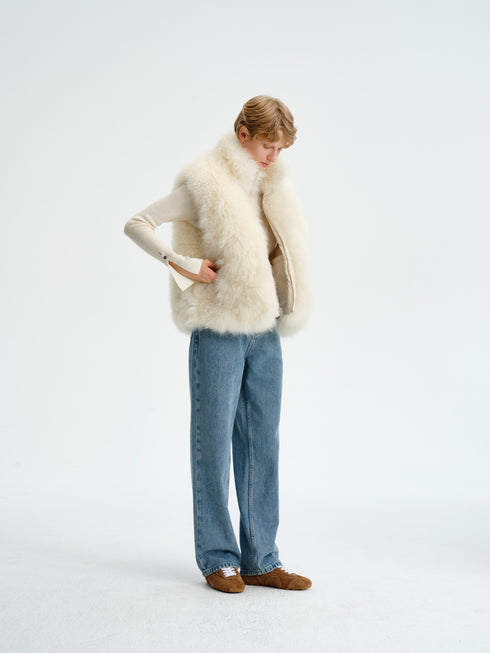 Vintage Straight-Leg Jeans