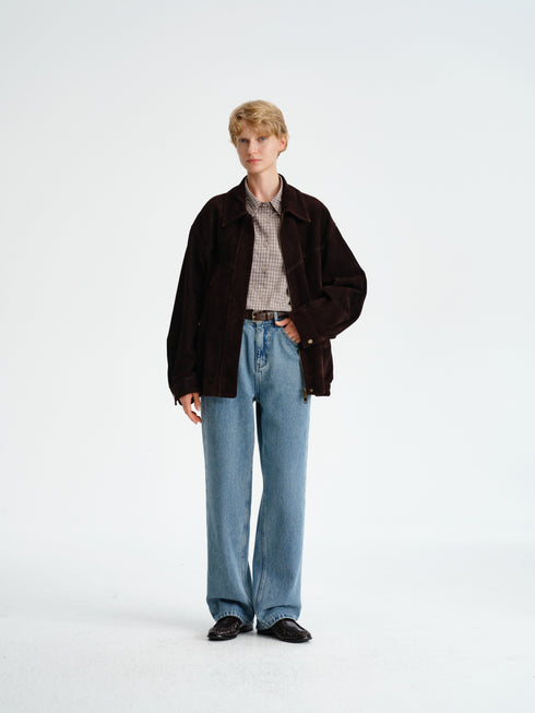 Vintage Straight-Leg Jeans