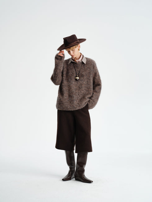 Brushed Wool Sweater