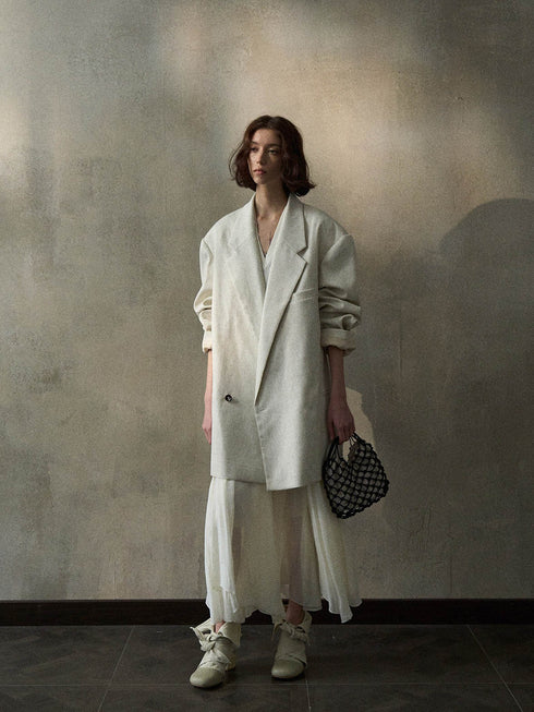 Linen Whisper Blazer