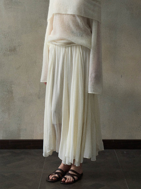 Cala Sheer Maxi Skirt