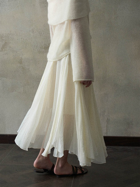 Cala Sheer Maxi Skirt