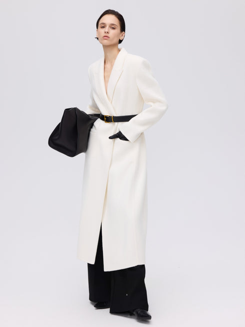 Structured Wool Alpaca Coat