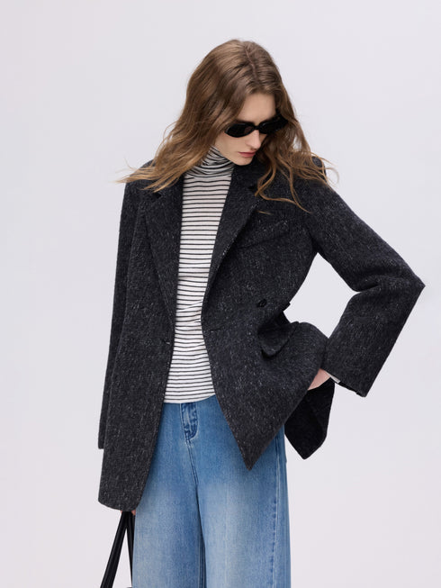 Structured Wool Blazer