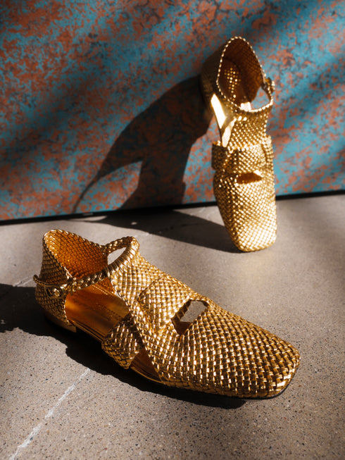 YAOSAN Chaussures à brides ajourées