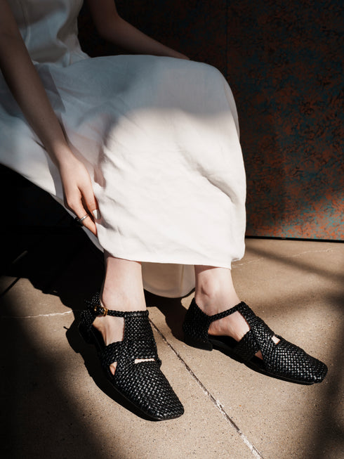 YAOSAN Chaussures à brides ajourées