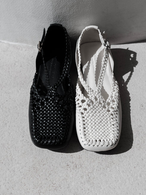 YAOSAN Ballerines en maille tressée