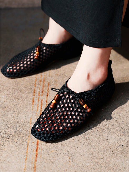 YAOSAN Ballerines en mesh tissé