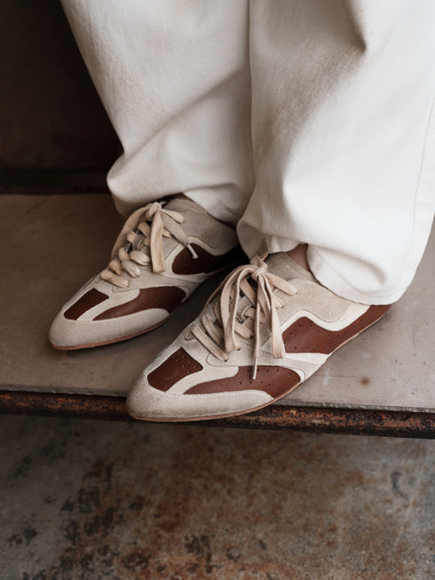 YAOSAN Baskets Mule en Daim