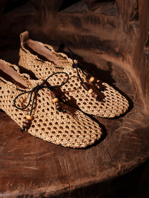 YAOSAN Ballerines en mesh tissé