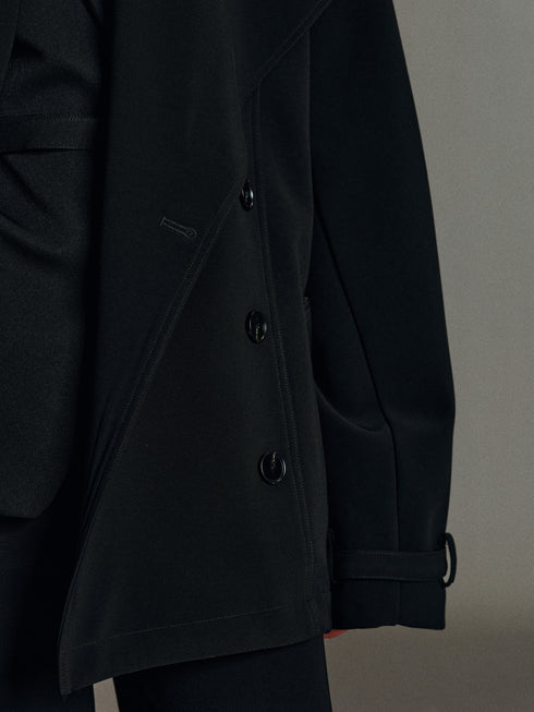 Noemi Belted Short Trench