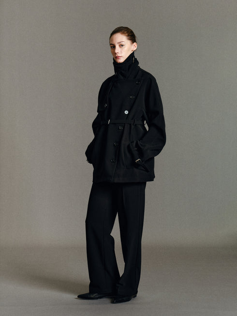 Noemi Belted Short Trench