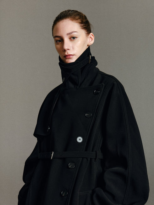 Noemi Belted Short Trench