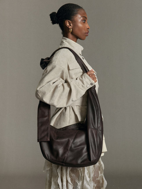 Mirel Leather Hobo