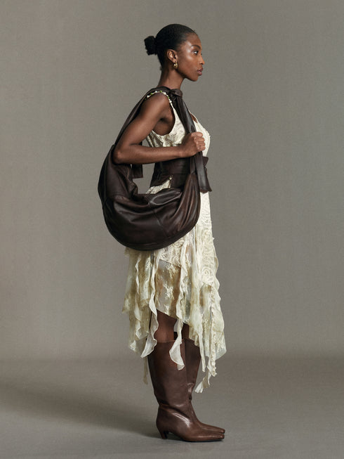 Mirel Leather Hobo